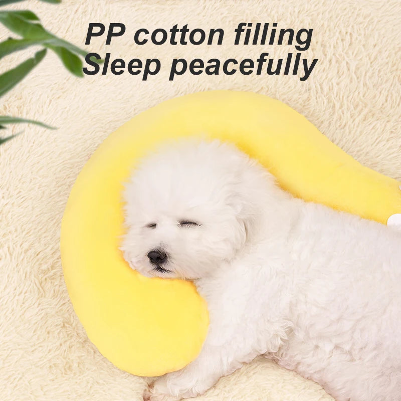 Cute Question mark, Soft & Supportive Pet Pillow Bed – Ultimate Comfort for Peaceful Sleep