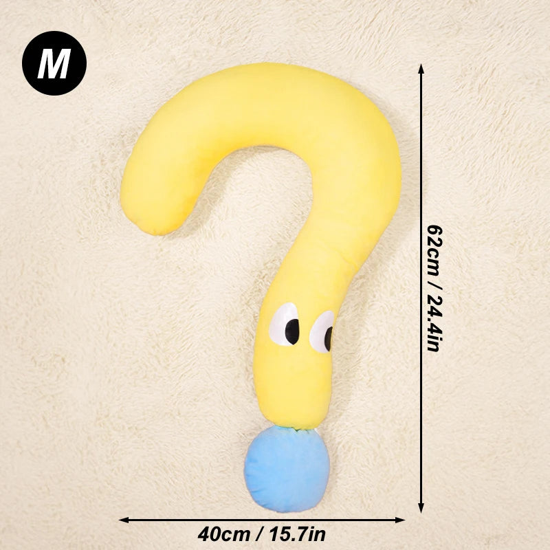 Cute Question mark, Soft & Supportive Pet Pillow Bed – Ultimate Comfort for Peaceful Sleep