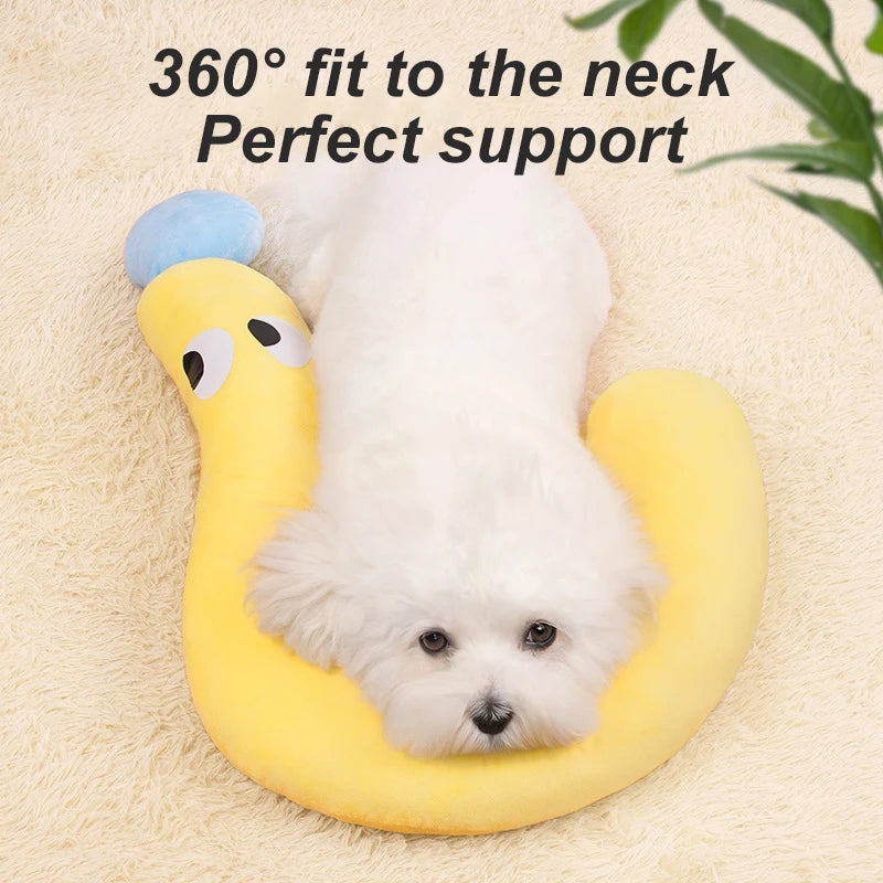 Cute Question mark, Soft & Supportive Pet Pillow Bed – Ultimate Comfort for Peaceful Sleep